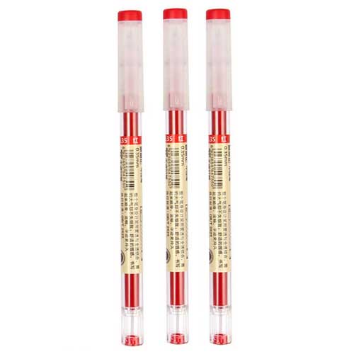 0.35 mm Black Blue Ink Pen