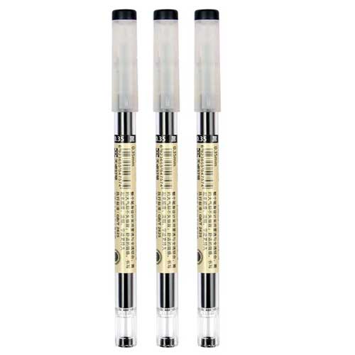 0.35 mm Black Blue Ink Pen