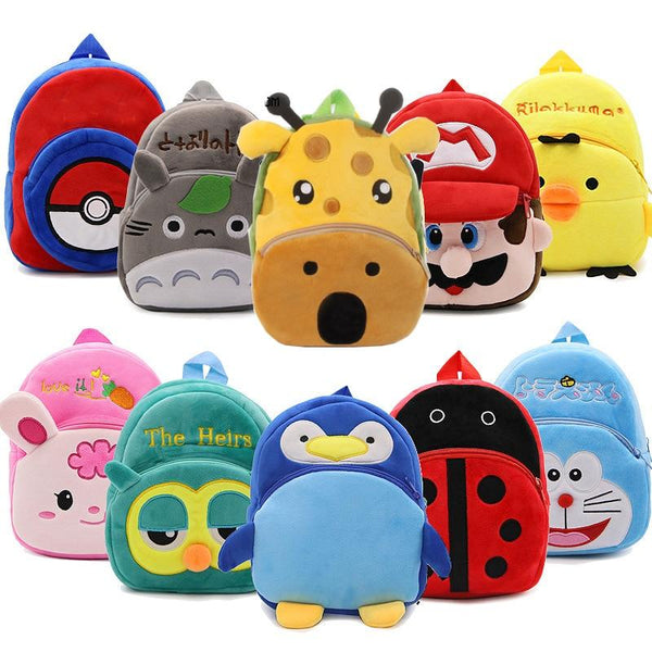 Cute Children Plush Backpack