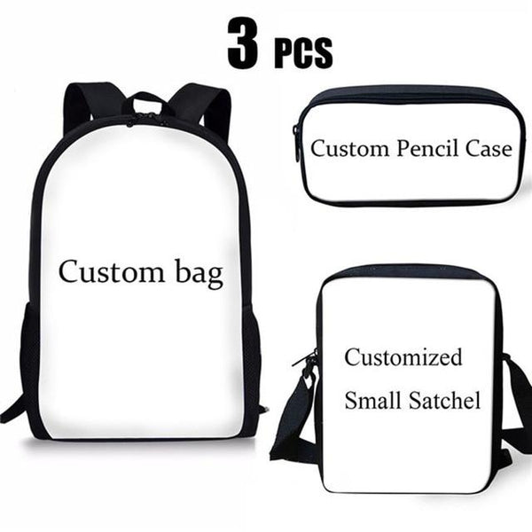 Cute Smiley Face Custom Bagpack