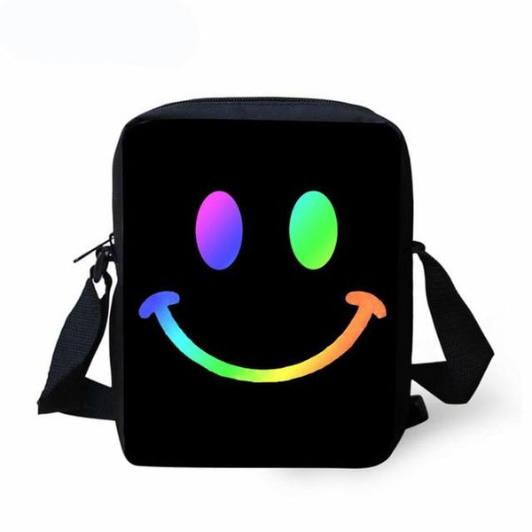 Cute Smiley Face Custom Bagpack