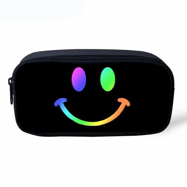 Cute Smiley Face Custom Bagpack