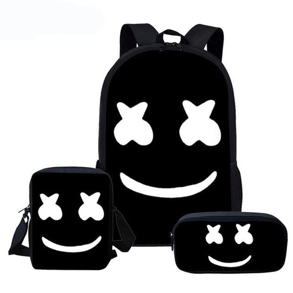 Cute Smiley Face Custom Bagpack