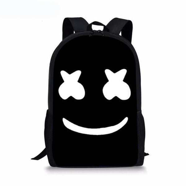 Cute Smiley Face Custom Bagpack