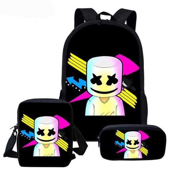 Cute Smiley Face Custom Bagpack