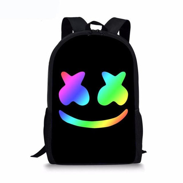 Cute Smiley Face Custom Bagpack