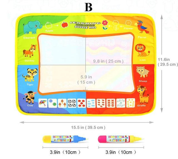7 Styles Water Magic Doodle Mat