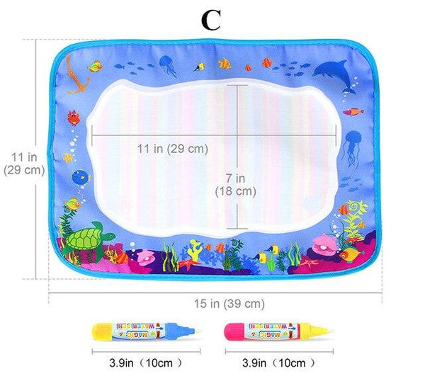7 Styles Water Magic Doodle Mat