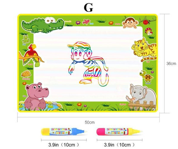 7 Styles Water Magic Doodle Mat
