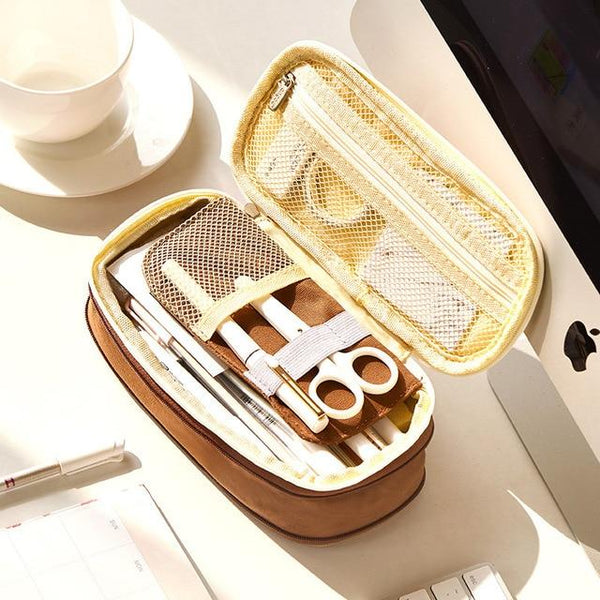 Stationery Canvas Pencil Case