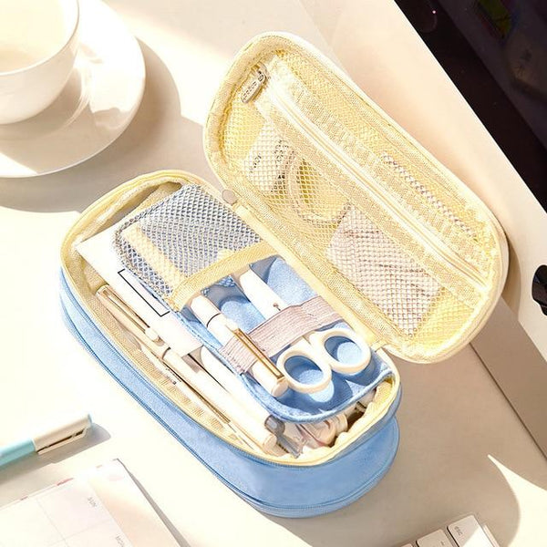 Stationery Canvas Pencil Case