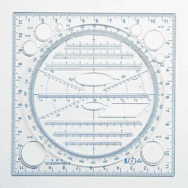 A New Multifunctional Drawing Million ruler
