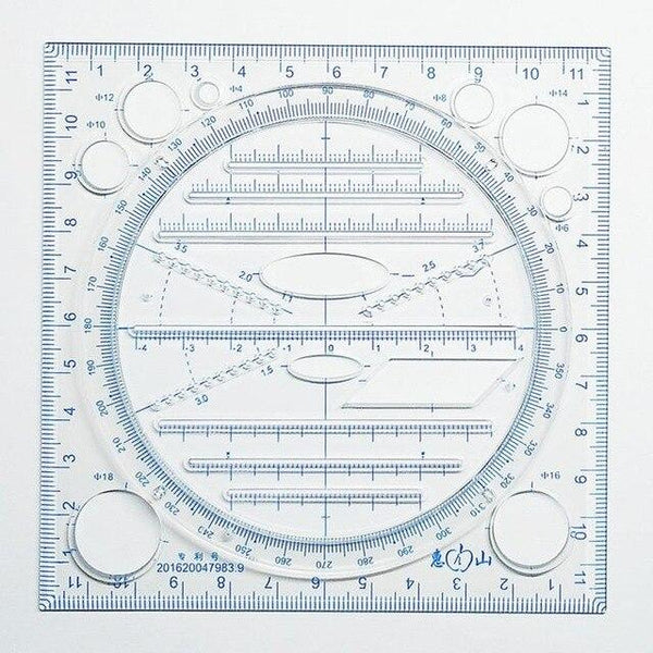 A New Multifunctional Drawing Million ruler