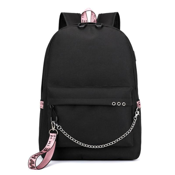 New backpack girl student bag