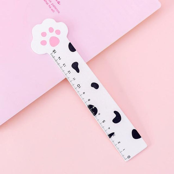 Cartoon Wooden Cat Ruler