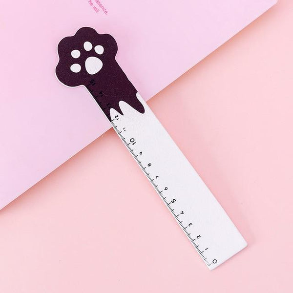 Cartoon Wooden Cat Ruler