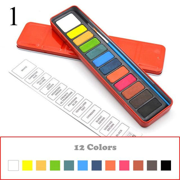 12/18/24 Colors Professional Solid Watercolor