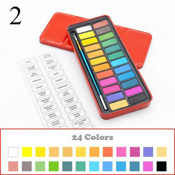 12/18/24 Colors Professional Solid Watercolor