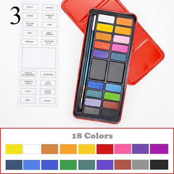 12/18/24 Colors Professional Solid Watercolor